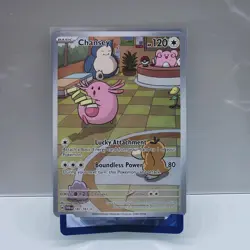 Chansey 187/167 Illustration Rare Twilight Masquerade *NM* Pokemon TCG - Image 1