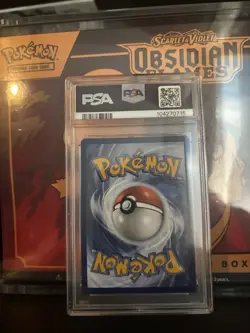 Pokemon TCG Chansey 187/167 Twilight Masquerade Illustration Rare PSA 9 - Image 2