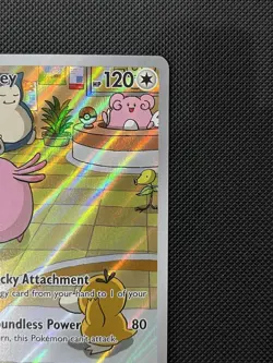 Pokemon TCG Chansey Illustration 187/167 Twilight Masquerade Near Mint Condition - Image 3
