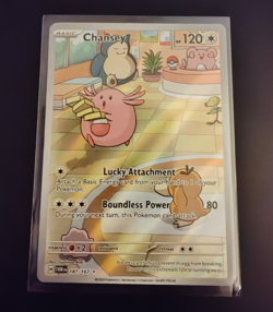 Pokemon TCG Chansey Sv06: Twilight Masquerade 187/167 Illustration Rare Holo - Image 1