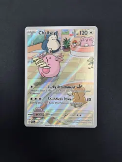 Pokemon TCG Chansey Illustration 187/167 Twilight Masquerade - Image 1