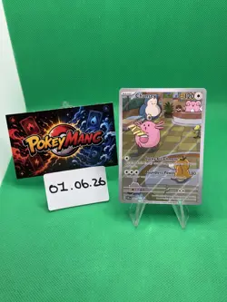 Pokemon TCG Chansey Illustration 187/167 Twilight Masquerade - Image 1