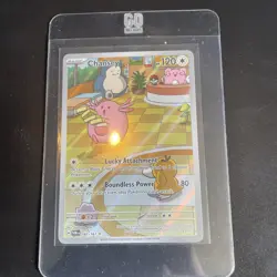 Pokemon TCG Chansey Illustration 187/167 Twilight Masquerade - Image 5