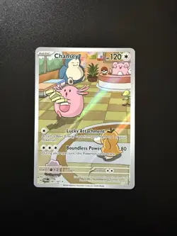 Pokemon TCG Chansey Illustration 187/167 Twilight Masquerade - Image 1