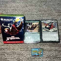 SEALED Marvel Spider-Man Welcome Deck - SDCC 2025 Magic The Gathering GREEN 64 - Image 1