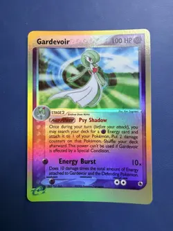 Pokemon TCG Ex Ruby Sapphire Gardevoir 7/109 Reverse Holo - Image 1