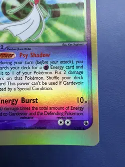 Pokemon TCG Ex Ruby Sapphire Gardevoir 7/109 Reverse Holo - Image 4