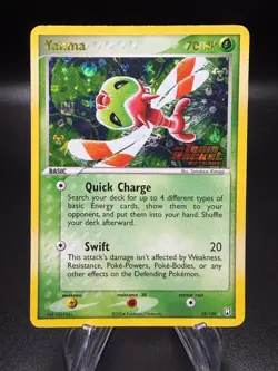 Pokemon EX Team Rocket Returns YANMA Stamped Reverse Holo Rare #28/109 - Image 1