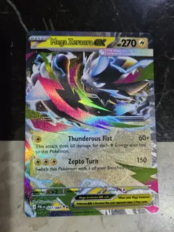 Mega Zeraora ex 027/084 Double Rare Pitch Black Pokemon - Image 1