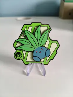 Oddish 151 Pokemon Journey Puzzle Fridge Magnet S-Chinese Offical - Image 1