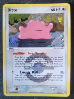 Ditto 4/112 EX FireRed & LeafGreen Reverse Holo Pokemon TCG Card HP - Image 1