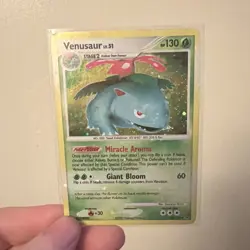 Pokemon TCG Venusaur Secret Wonders 20/132 Holo Rare Eng Stage 2 130 HP 2007 - Image 1