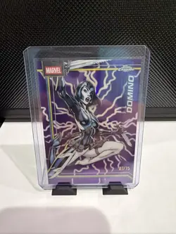 2026 Topps Chrome Marvel Comics Storm's Lightning #030 Domino /75 FCH7 - Image 1