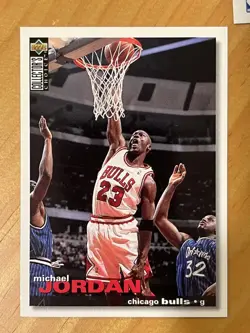 Michael Jordan 5-card lot — 1995-96 Collector's Choice Series One + 1 Skybox USA - Image 3