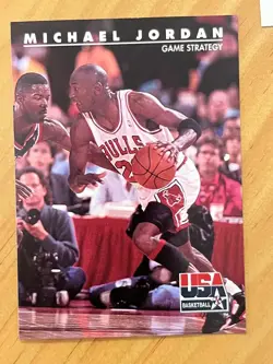 Michael Jordan 5-card lot — 1995-96 Collector's Choice Series One + 1 Skybox USA - Image 5