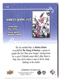 Harley Quinn 2026 Upper Deck Inspirations The World of DC 6x Card Lot - Image 5