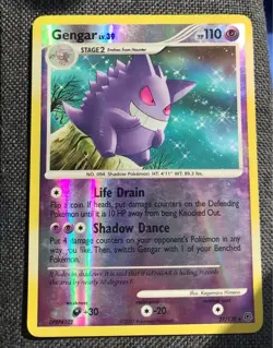 Gengar - 27/130 - Rare - Reverse Holo - LP - Diamond and Pearl - Image 1