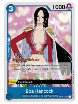 Boa Hancock ST03-013 Super Pre-Release Starter Deck 3: The Seven Warlords of the - Image 1