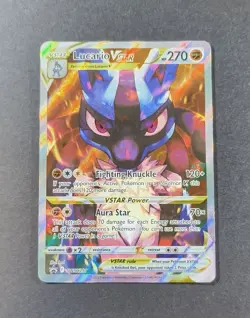 The Pokemon Company Lucario VSTAR SWSH291 Black Star Promo Full Art Holo - Image 1