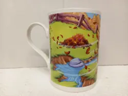 Disney Winnie The Pooh Autumn Leaves Coffee Mug Tea Cup Tams Made In England - Image 4