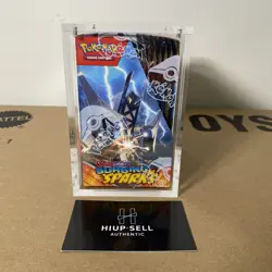 Pokemon Surging Sparks Booster Box 36 Packs - NEW & SEALED with acrylic case - Image 3