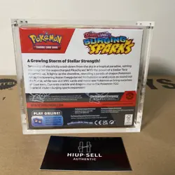 Pokemon Surging Sparks Booster Box 36 Packs - NEW & SEALED with acrylic case - Image 4