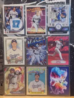 LA DODGERS Shohei Ohtani Trading Card Bundle.... - Image 1