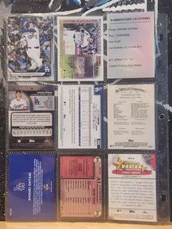 LA DODGERS Shohei Ohtani Trading Card Bundle.... - Image 2