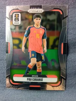 2026 Panini Prizm FIFA World Cup SOCCER Card #65 Pau Cubarsi ⚽ Spain ESPANA - Image 1