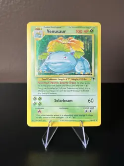 Venusaur Holo 18/110 2002 Pokemon Legendary Collection WOTC Vintage Card HP - Image 3