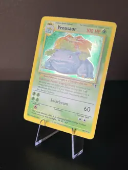Venusaur Holo 18/110 2002 Pokemon Legendary Collection WOTC Vintage Card HP - Image 4