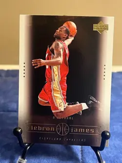 2023 Upper Deck LeBron James RC - A Natural - Box Set Collection #18 Cavaliers - Image 1