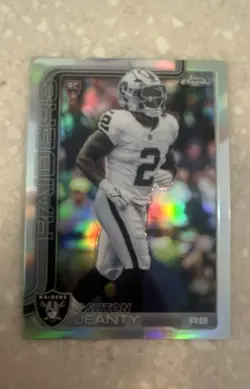 Ashton Jeanty Rookie 2025 Topps Chrome Refractor - Image 1