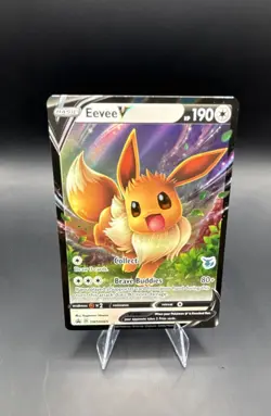 Eevee V SWSH065 SWSH: Sword & Shield Promo Cards Holo - Image 1