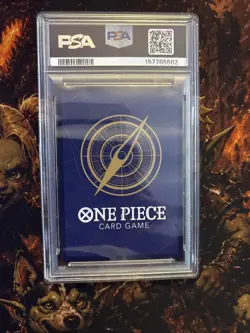 One Piece Card Game Roronoa Zoro OP06-118 SEC Alt Art PSA 10 - Image 2