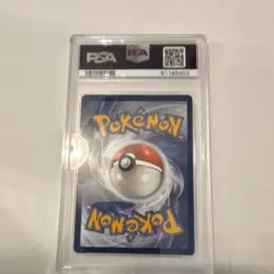 2019 Pokemon Hidden Fates Mew 32/68 Reverse Holo Rare PSA 9 Graded - Image 2