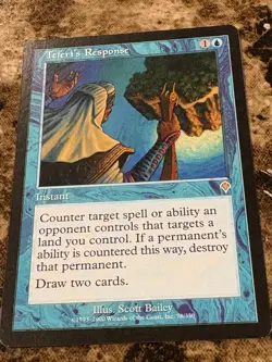 TEFERI'S RESPONSE Magic the Gathering MTG Invasion LP - Image 1