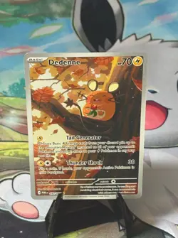 Pokemon TCG Dedenne 093/088 Full Art Secret Rare English Pokemon Card Mint - Image 1