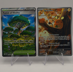 Pokemon TCG 2-Card Lot: Forest of Vitality 109/088 & Dedenne 093/088 English - Image 1