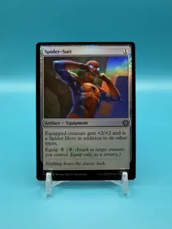 Spider-Suit - Marvel’s Spider-Man (SPM) - MTG - FOIL - NM - Image 1