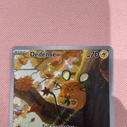 Pokemon TCG Dedenne Perfect Order 093/088 Illustration Rare Holo Immaculate - Image 3