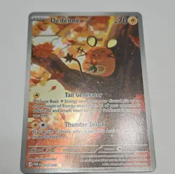 The Pokemon Company 2026 Pokemon TCG Dedenne 093/088 EN Holo Full Art IR HP 70 - Image 1