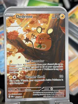 Pokemon TCG Dedenne 093/088 Evolutions Rare Full Art Holo ENG HP70 - Image 1