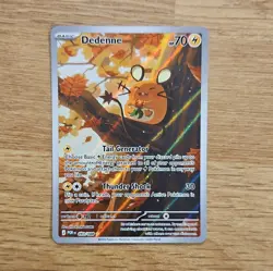 Pokemon TCG Dedenne 093/088 Illustration Rare Holo Evolutions EN 70HP 2026 - Image 2