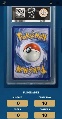 ACE 10 - Dedenne - 093/088 - Perfect Order - Pokemon TCG - Perfect Subgrades - Image 2
