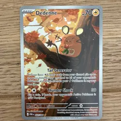 Pokemon TCG Dedenne 093/088 Evolutions Secret Rare Holo Full Art NEAR MINT - Image 1