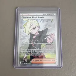 The Pokemon Company Gladion's Final Battle 109/111 Ultra Rare Holo Pitch Black - Image 1