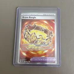 Brave Bangle 121/111 XY Furious Fists Uncommon Pokemon Tool Pitch Black - Image 1