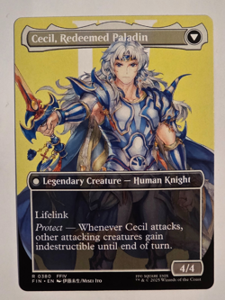 Cecil, Dark Knight R0380 Regular (Borderless) Final Fantasy Magic the Gathering - Image 2