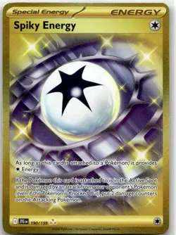 Spiky Energy 190/159 Hyper Rare Journey Together Pokemon Holo Near Mint - Image 1